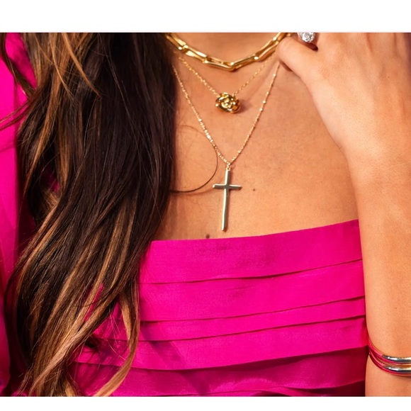 Electric Picks Can't Vic Without You Cross Necklace - Picture 8 of 10